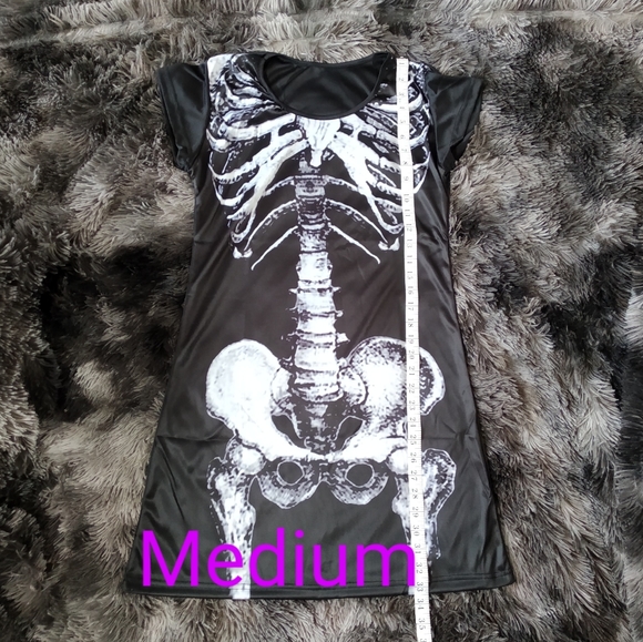 💀🖤Skeleton Dress🖤💀 - Picture 7 of 9